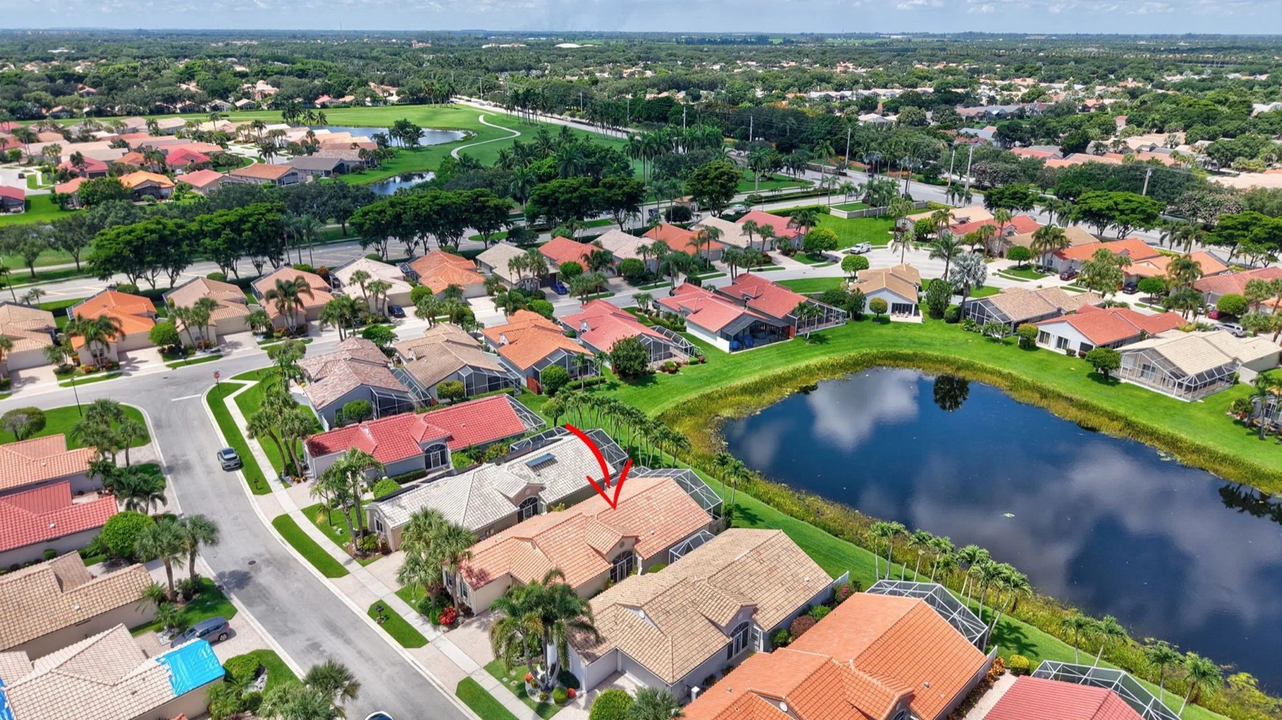 Aerial view — 11585 Augustus Dr
