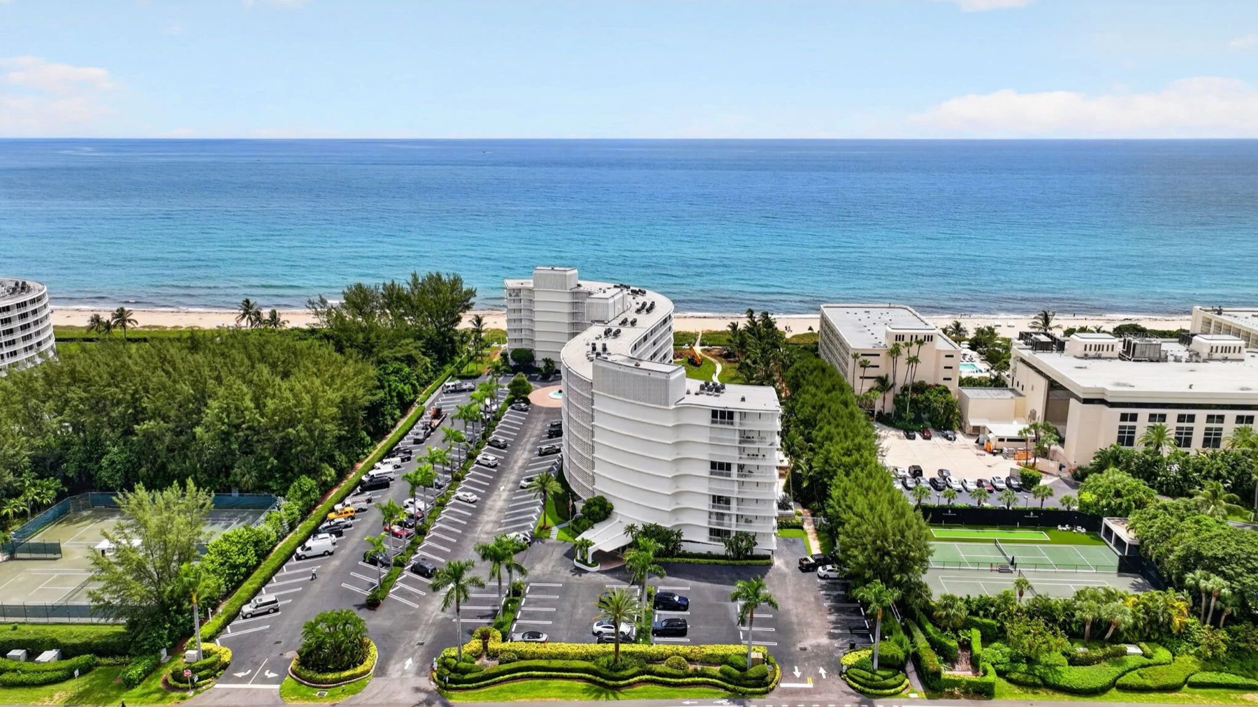 Aerial view — 2780 S Ocean Boulevard, Unit 607