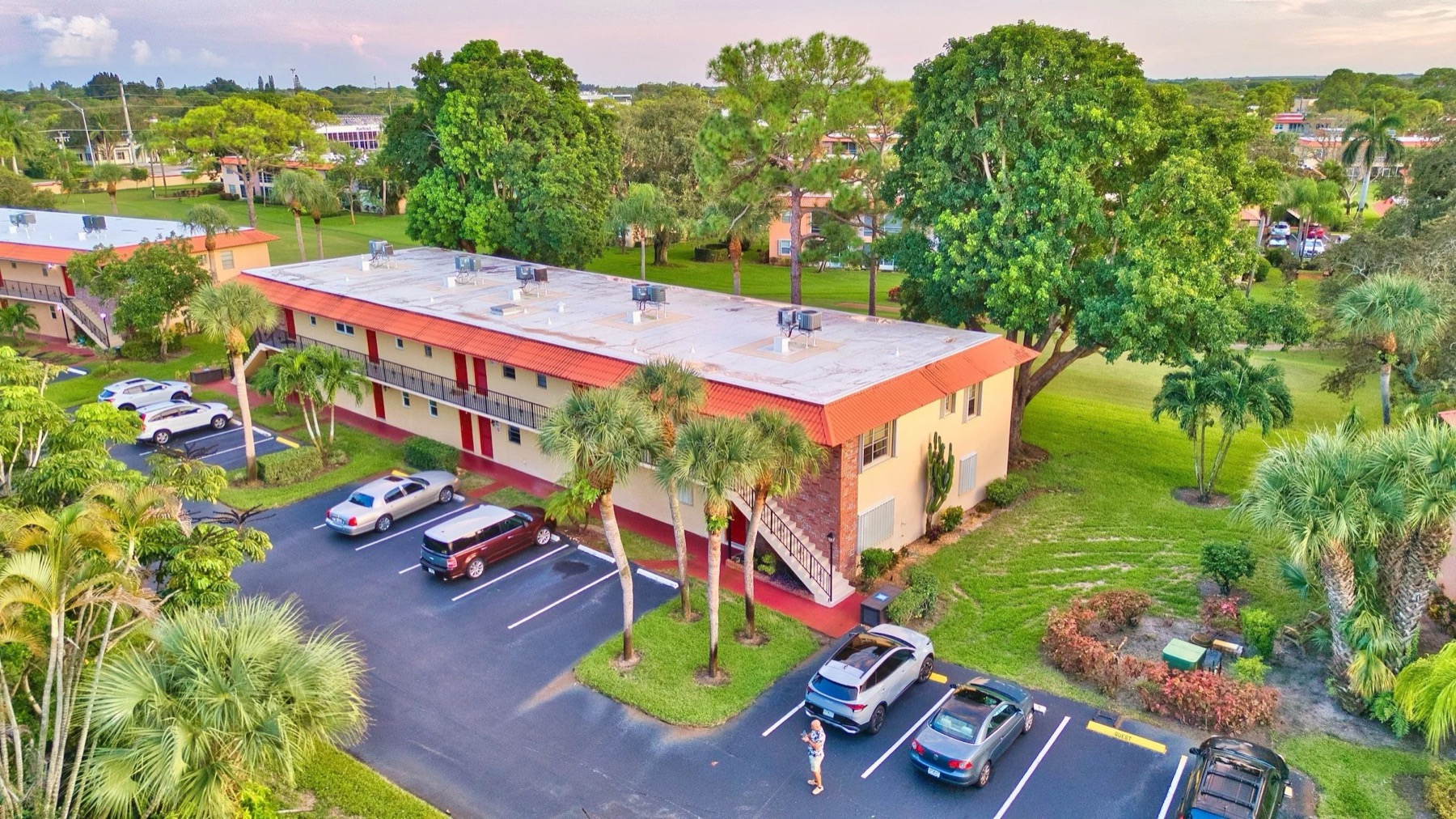 Aerial view — 1911 SW Palm City Road, Apt J