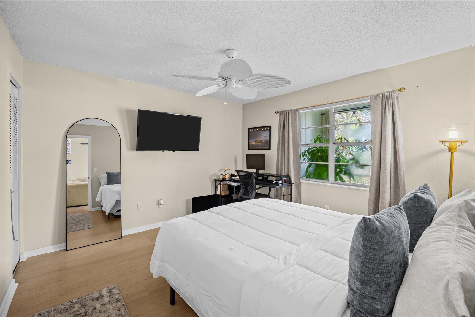 Primary Bedroom With a Canal View