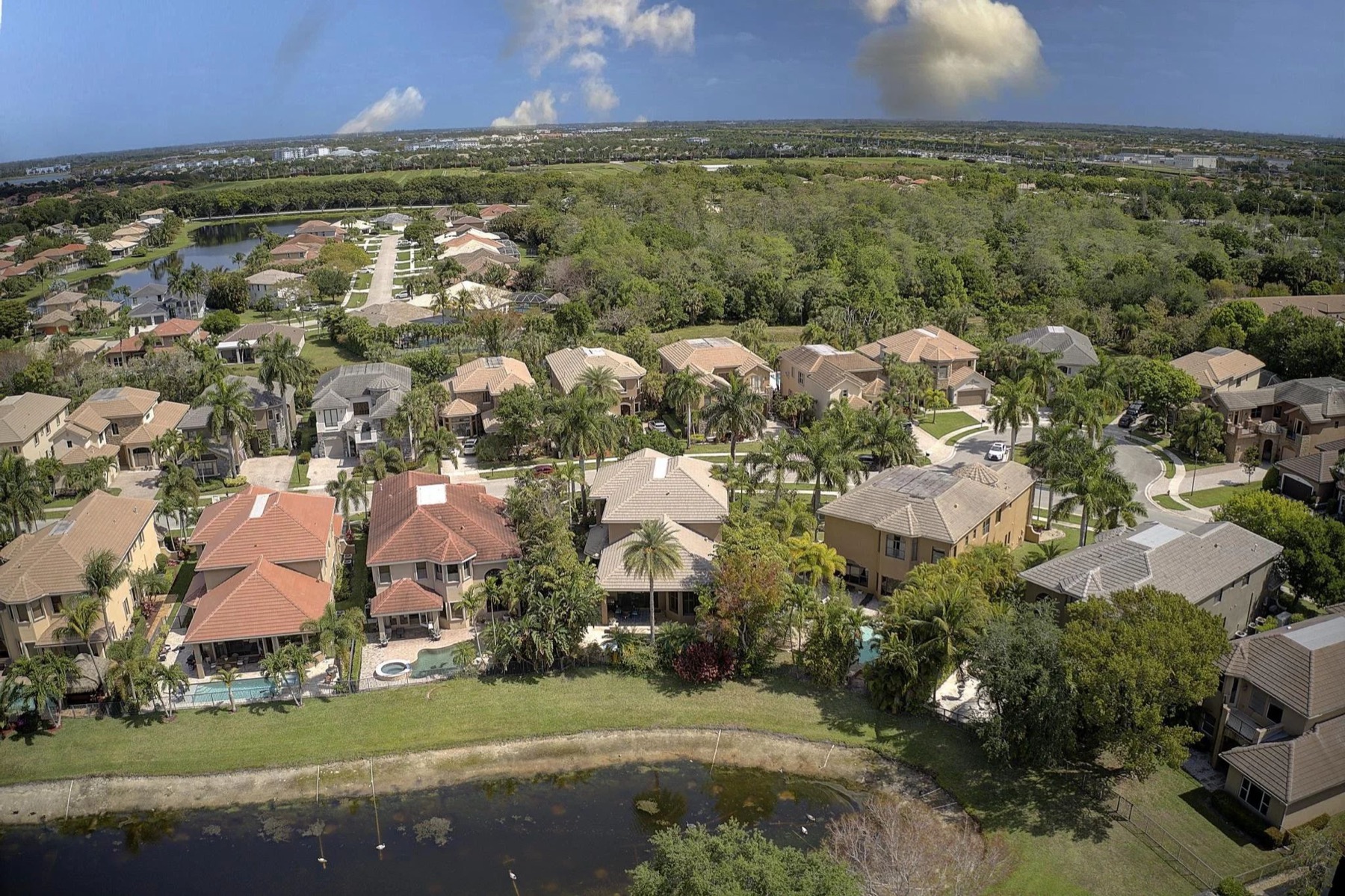 Aerial view — 3483 Collonade Drive